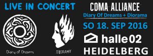 Mehr über den Artikel erfahren Halle02 Heidelberg präsentiert Diary of Dreams und Diorama