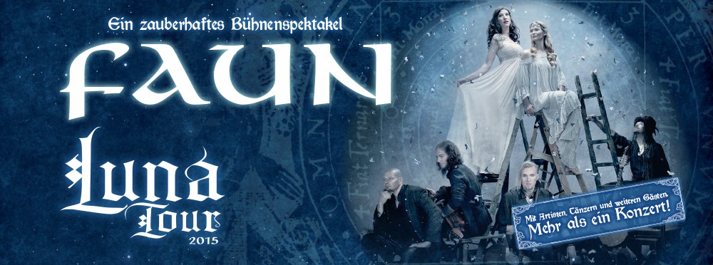 Du betrachtest gerade Faun LUNA Tour – Konzert Bericht 15.03.15 – Fa(u)ntastisch